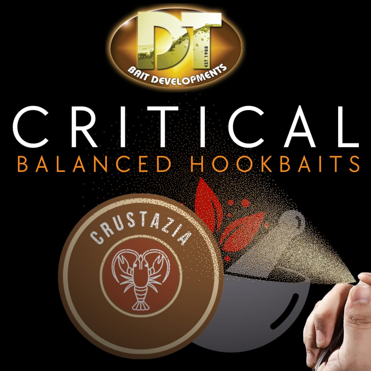 DT Baits Crustazia & Spice Critical Balanced Hook Baits