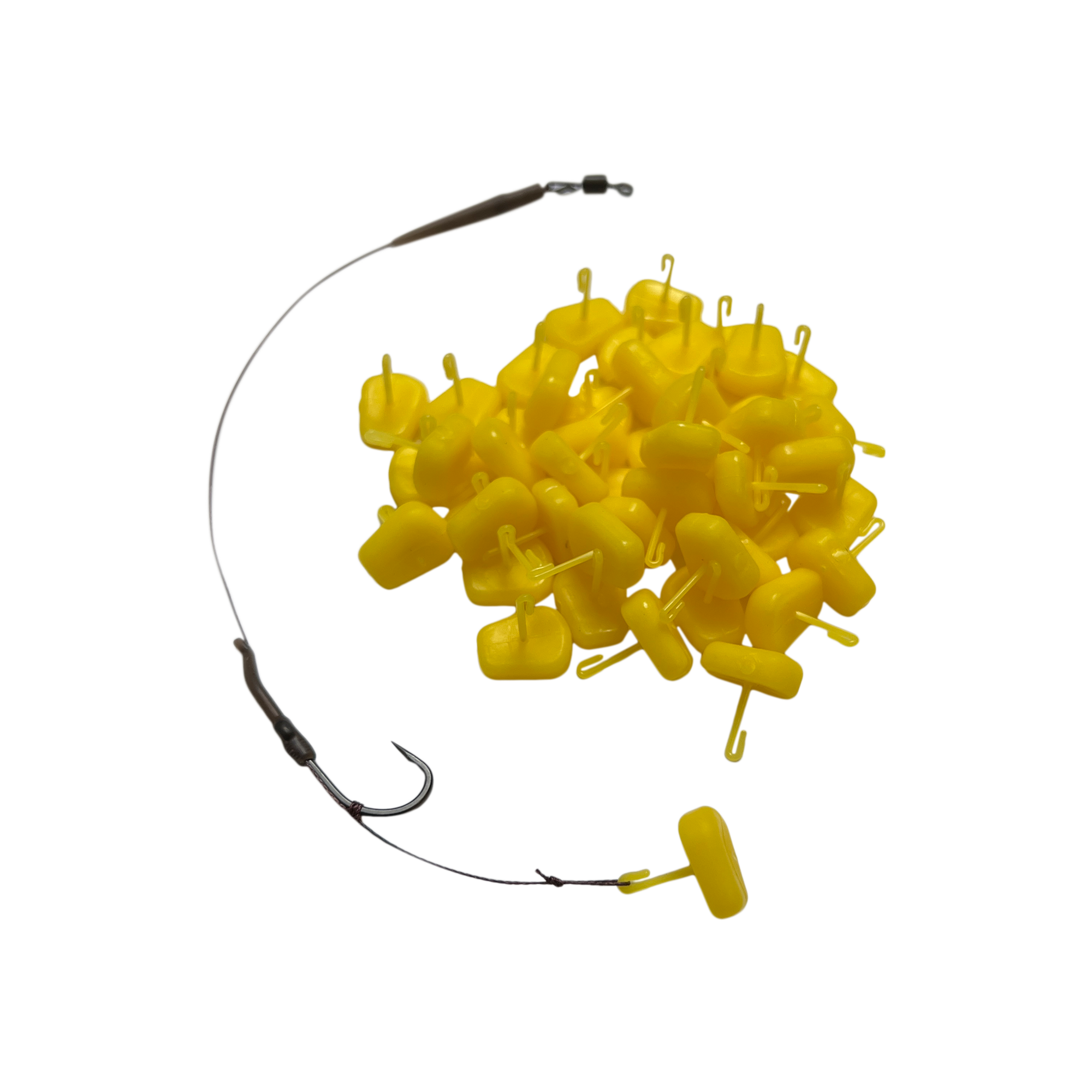 BESPORTBLE 50pcs Fake Corn Fishing Lures - Soft Silicone Baits For Carp & Bream - View #6