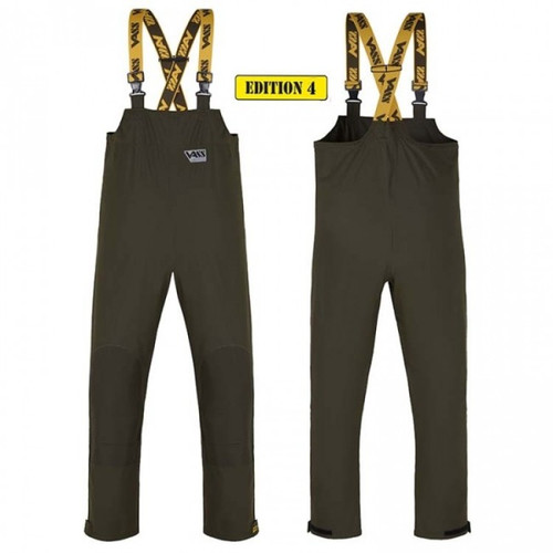 Vass Lightweight Waterproof Bib & Brace - Khaki