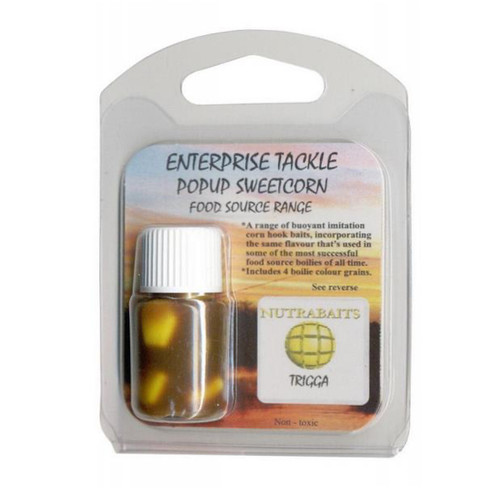 Enterprise Tackle Nutrabaits Trigga Pop-Up Corn (Yellow/Mix) Enterprise Tackle Nutrabaits Trigga Pop-Up Corn (Yellow/Mix)
