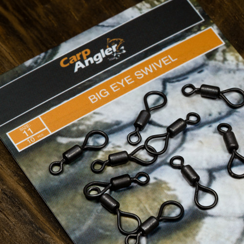 Carp Angler Big Eye Swivel (size 11 / 10 pcs)