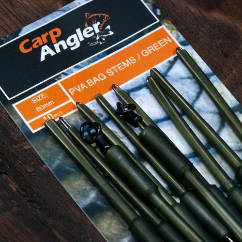 Carp Angler PVA Bag Stems (60mm / Pack of 10)