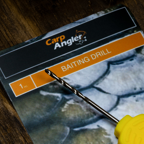 Carp Angler Baiting Drill