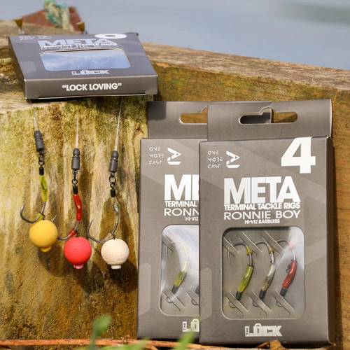 One More Cast HI-Viz Lock Hook Ronnie Boy Rig (3 pcs)