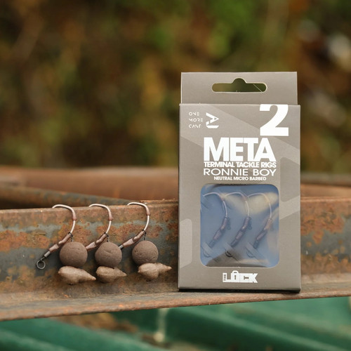 One More Cast Neutral Lock Hook Ronnie Boy Rig (3 pcs)