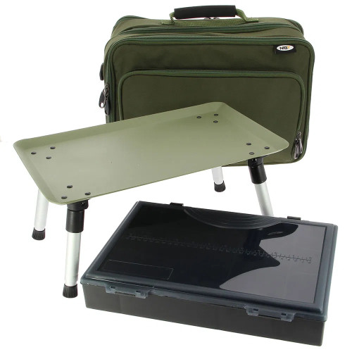 NGT Carp Case System PLUS - Bivvy Table, Tackle Box and Two Tier Bag System