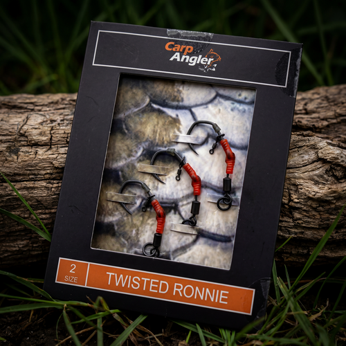 Carp Angler Twisted Ronnie Rigs (Pack of 3)