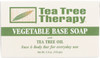 Vegetable Base Soap Tea Tree Oil