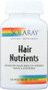 Hair Nutrients, Hair Skin & Nails Support Formula 120 Vegetarian Capsules