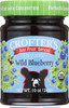 Wild Blueberry Just Fruit Spread  10 Ounce 283 Gram