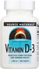 Vitamin D-3 1000 IU 200 Tb  200 Count
