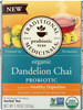 Dandelion Chai Probiotic Promotes Healthy Digestion 16 Count 1.19 Ounce