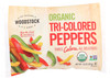 Organic Peppers Tri-Color 10 Ounce 283 Gram