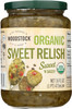 Organic Relish Sweet 16 Fl Oz  1 Pint