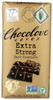 Chocolate Bar Extra Strong Dark Chocolate 77% Cocoa Content 3.2oz