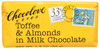 Chocolate Bar Toffee & Almonds In Milk Chocolate 33% Cocoa Content 1.3oz