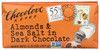 Chocolate Bar Almonds & Sea Salt In Dark Chocolate 55% Cocoa Content 1.3oz