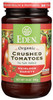 Tomatoes Crushed Tomatoes, Organic, Amber Glass 14oz