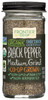 Pepper, Black Medium Grind Certified Organic, Fair Trade Certified  1.8oz