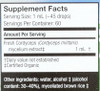 Cordyceps Extract Energy Support* 2oz