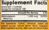 Methyl B12, Methylcobalamin 1000Mcg 1000 Mcg 100 Count