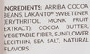 Chocolate Bar Monkfruit Chocolate Bar W/ Nibs Sugar Free 3oz