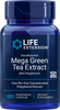 Decaffeinated Mega Green Tea Extract 100 vegetarian capsules