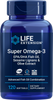 Super Omega-3 EPA/DHA Fish Oil Sesame Lignans & Olive Extract 120 softgels