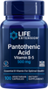 Pantothenic Acid 500 mg 100 vegetarian capsules