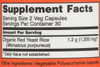 Red Yeast Rice 600 mg - 60 Veg Capsules