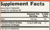 Chondroitin Sulfate 600 mg - 120 Capsules