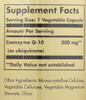 Vegetarian CoQ-10 200mg 60 Vegetable Capsules