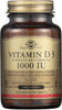 Vitamin D3 Cholecalciferol 1000 IU 180 Tablets