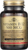 Vitamin B12 500mcg 100 Vegetable Capsules