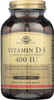 Vitamin D3 Cholecalciferol 400 IU 250 Softgels