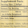 Vitamin E 400 IU 250 Alpha Softgels