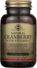 Natural Cranberry with Vitamin C 60 Vegetable Capsules