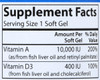 Vitamins A & D 10,000 Iu & 400 Iu -  - 100 Soft Gel