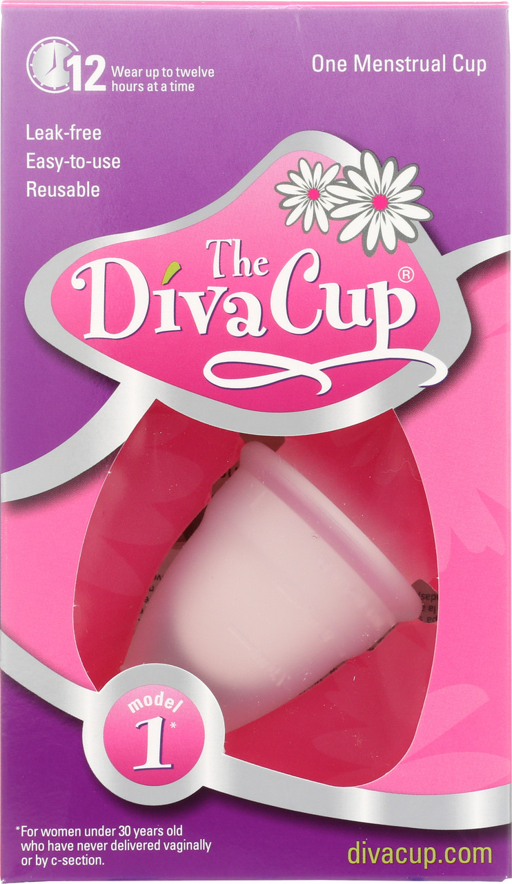 The Divacup Model 1 Feminine Hygiene Menstrual Cup