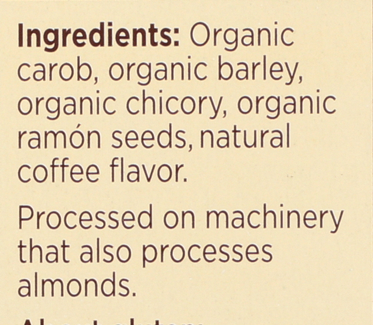 Chicory Herbal Tea French Roast Organic 10 Tea Bags 2.12oz