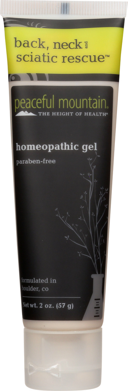 Homeopathic Gel Back, Neck And Sciatic Rescue