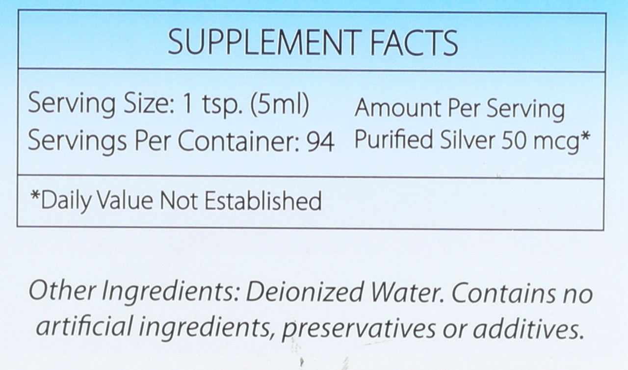 Silver Biotics® Family Size With Superior Patented Silver Technology 16 Fl oz 473 Ml