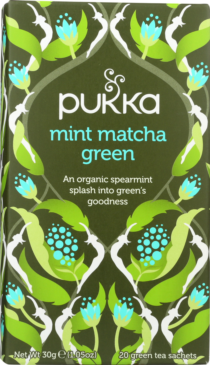 Organic Herbal Tea Mint Matcha Green