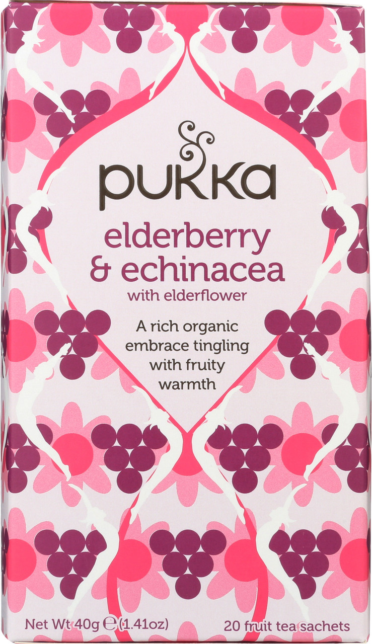 Organic Herbal Tea Elderberry & Echinacea