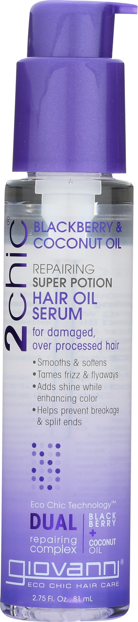 Styling 2Chic Repairing Super Potion Hair Oil Serum With Blackberry & Coconut Oil