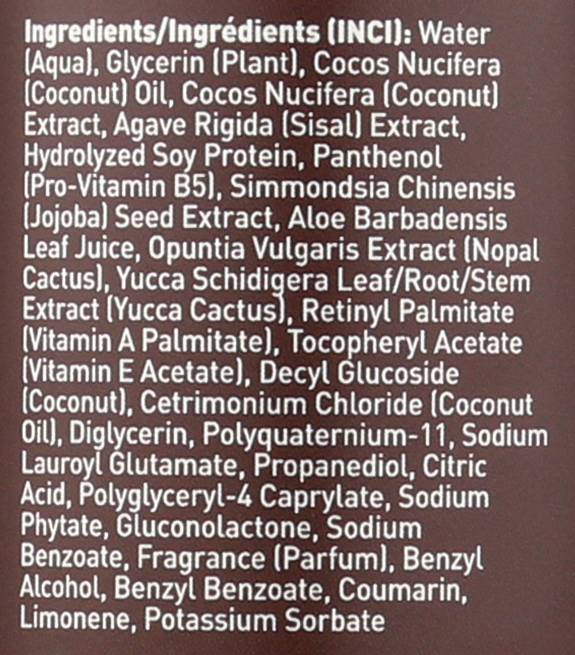 Hair Defrizzer & Heat Protector Coconut 8 Fl oz 237 Ml