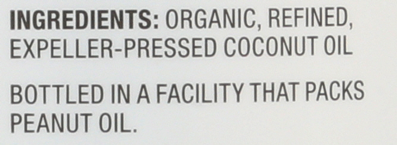 Coconut Oil Refined 23 Fl oz 680 Ml