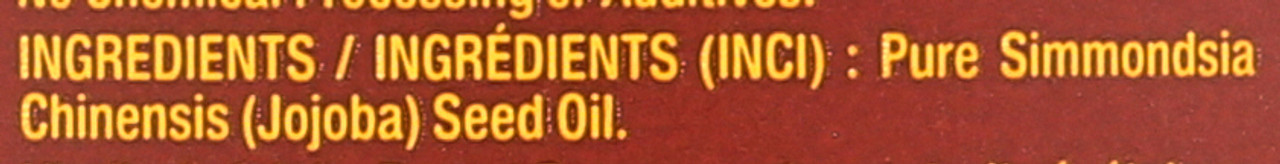 Oil-Jojoba               4 Fl oz 118 Ml