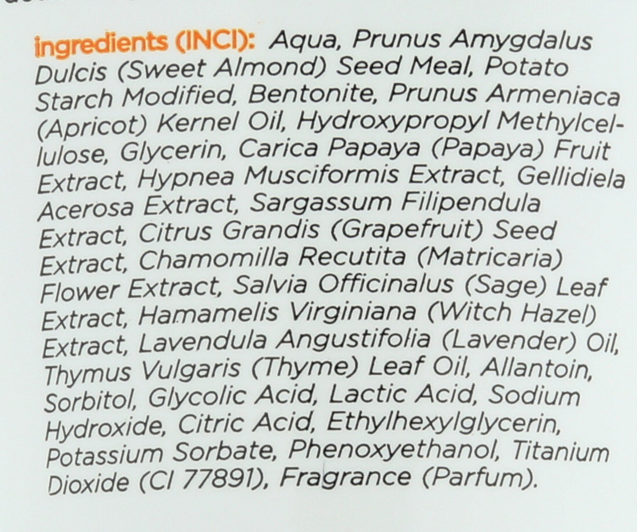 Radiant Skin Masque Papaya-Glycolic All Skin Types 118 Ml 4 Fl oz