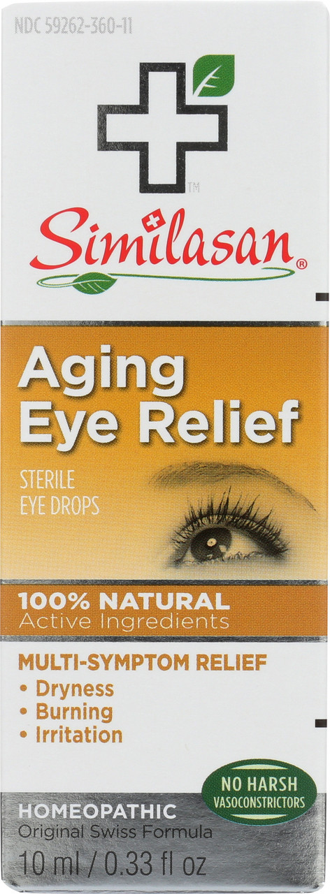 Sterile Eye Drops Aging Eye Relief